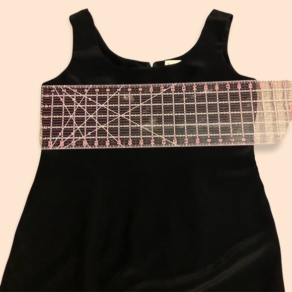 Neiman Marcus Sleeveless Black Sheath Work Dress - Picture 5 of 5